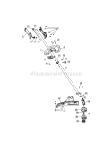 General Assembly Diagram and Parts List for YM4570 41AD457C755 Yard Man Trimmer